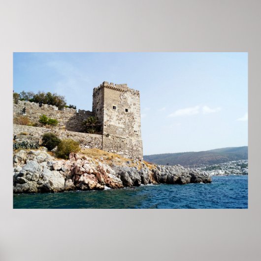 Schloss St. Peter in Bodrum, Turkiye Poster (Vorne)