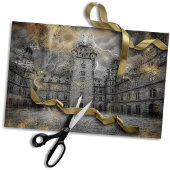Schloss | Steampunk Aschaffenburg Decoupage Seidenpapier