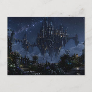 Schloss Sternennacht Postkarte