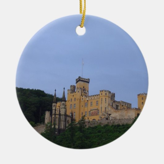 Schloss Stolzenfels Keramikornament (Vorne)