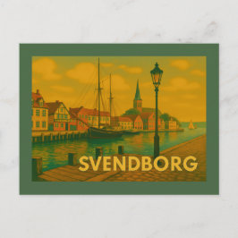 Schloss Svendborg Dänemark Postkarte