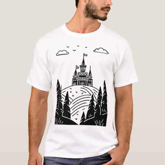 Schloss T-Shirt (Vorderseite)