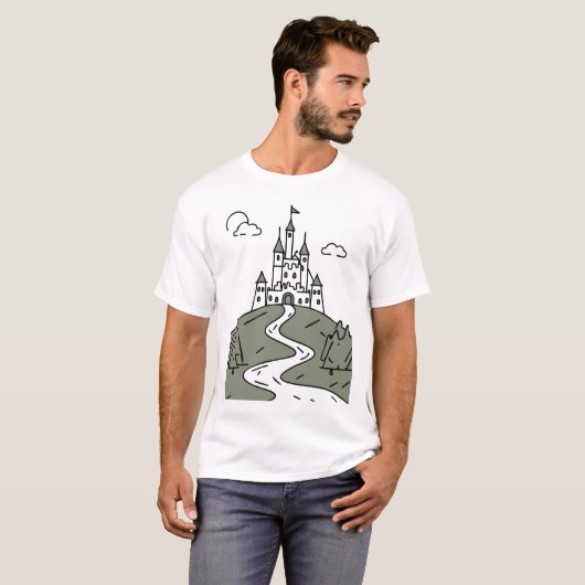 Schloss T-Shirt (Vorne ganz)