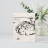 Schloss Trakai Litauen Gotische Architektur Postkarte (Stehend Vorderseite)