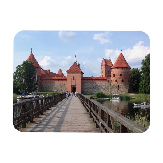 Schloss Trakai - LITAUEN — Magnet (Horizontal)