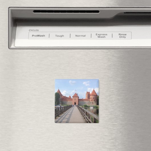 Schloss Trakai - LITAUEN — Magnet (In Situ (Geschirrspüler))