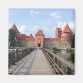 Schloss Trakai - LITAUEN — Magnet (Vorne)