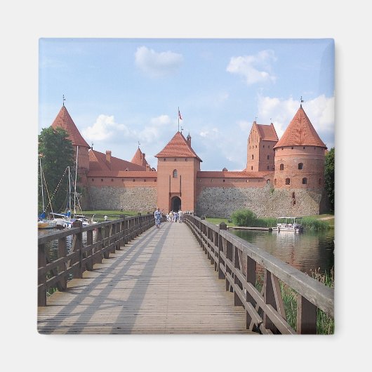 Schloss Trakai - LITAUEN — Magnet (Vorne)