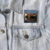 Schloss Turm, Moldau, Cesky Krumlov, Button (Beispiel)