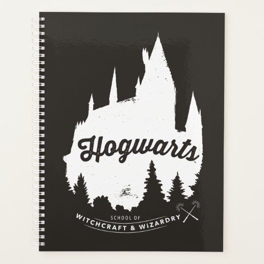 Schloss-Typografie Harry Potters | HOGWARTS™ Planer (Vorderseite)