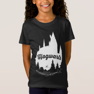 Schloss-Typografie Harry Potters HOGWARTS™ T-Shirt