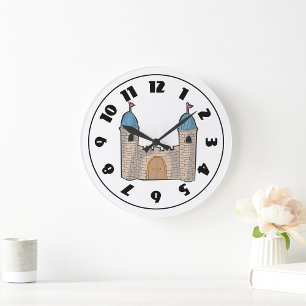 Schloss-Uhr Große Wanduhr