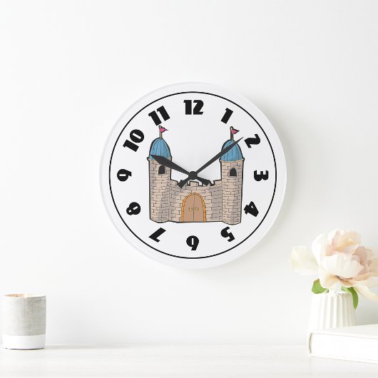 Schloss-Uhr Große Wanduhr