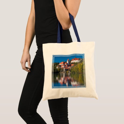 Schloss und Abby durch den Fluss Tragetasche (Vorderseite (Produkt))