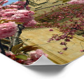 Schloss und Blume Poster (Ecke)