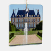 Schloss und Parc de Sceaux im Sommer - Frankreich Keramikornament (Rechts)