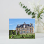 Schloss und Parc de Sceaux im Sommer - Frankreich Postkarte (Stehend Vorderseite)