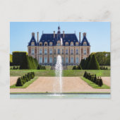 Schloss und Parc de Sceaux im Sommer - Frankreich Postkarte (Vorderseite)