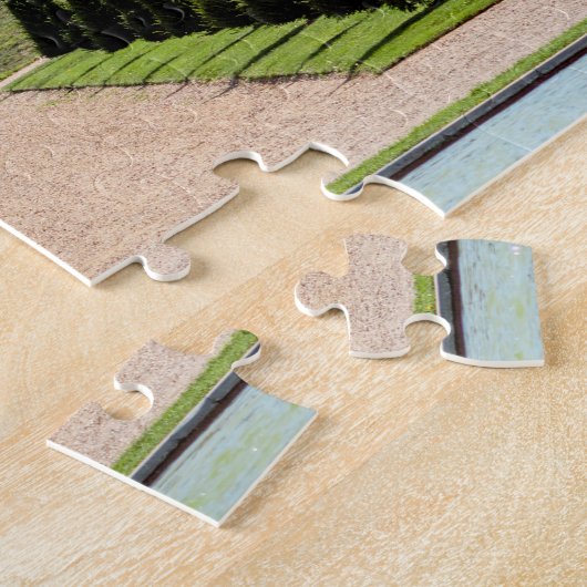 Schloss und Parc de Sceaux im Sommer - Frankreich Puzzle (Seite)