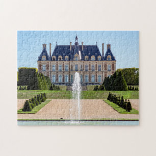 Schloss und Parc de Sceaux im Sommer - Frankreich Puzzle