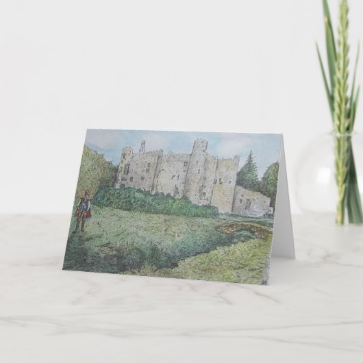 Schloss und Pfeifer Karte (Vorderseite)