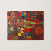 Schloss und Sonne, Paul Klee Expressionismus Figur Puzzle (Horizontal)