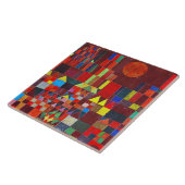 Schloss und Sonne, Paul Klee Fliese (Seite)