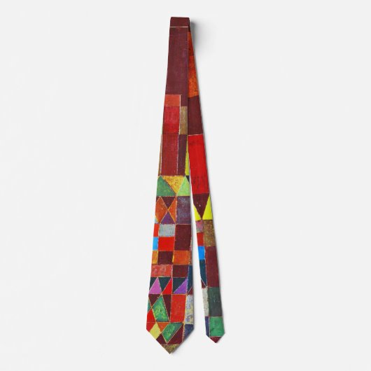 Schloss und Sonne, Paul Klee Krawatte (Vorderseite)