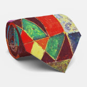 Schloss und Sonne, Paul Klee Krawatte (Gerollt)