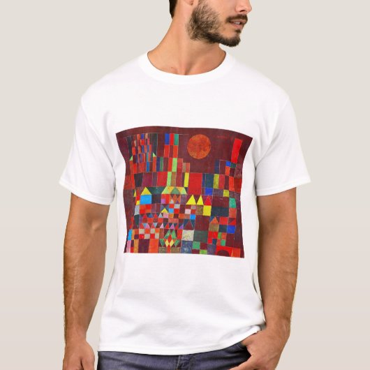 Schloss und Sonne, Paul Klee T-Shirt (Vorderseite)