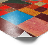 Schloss und Sonne von Paul Klee Fotodruck (Ecke)