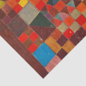 Schloss und Sonne von Paul Klee Seidenpapier (Detail)