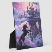 Schloss Unicorn Fotoplatte (Seite)