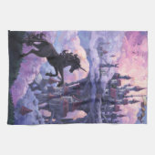 Schloss Unicorn Handtuch (Horizontal)
