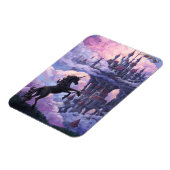 Schloss Unicorn Magnet (Linke Seite)