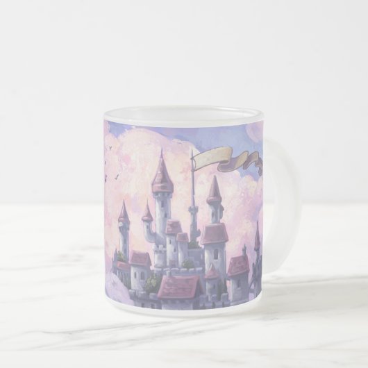 Schloss Unicorn Mattglastasse (VorderseiteRechts)