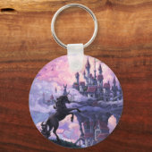 Schloss Unicorn Schlüsselanhänger (Vorderseite)