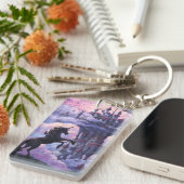 Schloss Unicorn Schlüsselanhänger (Vorderseite rechts)