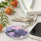 Schloss Unicorn Schlüsselanhänger (Vorderseite rechts)