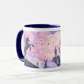 Schloss Unicorn Tasse (Vorderseite Links)