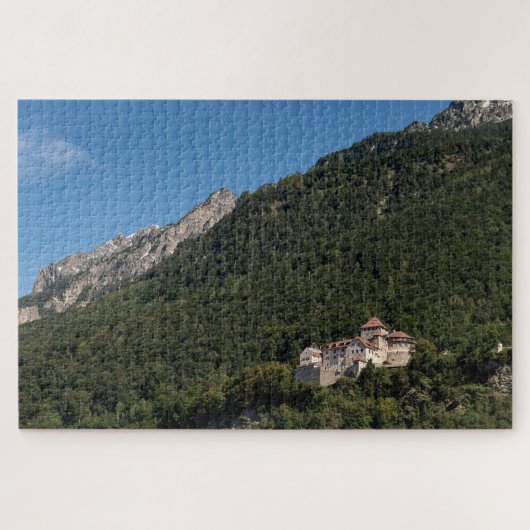 Schloss Vaduz Puzzle (Horizontal)
