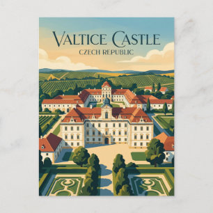 Schloss Valtice Tschechische Republik Postkarte