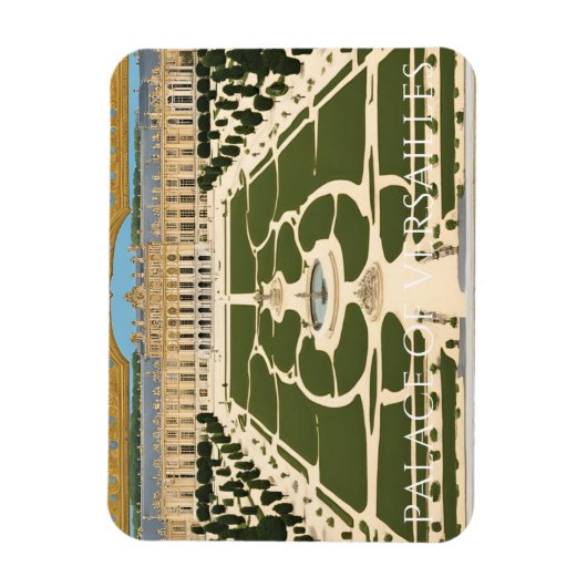 Schloss Versailles (22) Magnet (Vertikal)