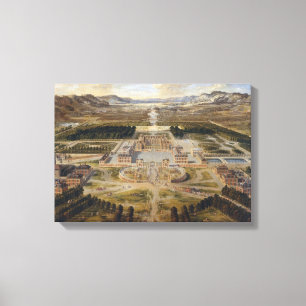 Schloss Versailles – Pierre Patel – 1668 Leinwanddruck