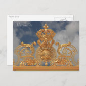Schloss Versailles Postkarte (Vorne/Hinten)