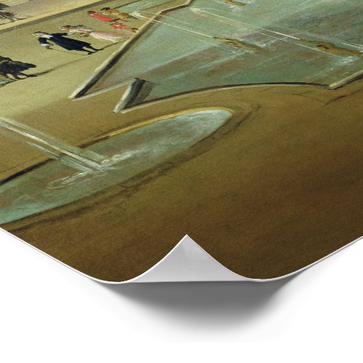 Schloss Versailles vom Garten Poster (Ecke)