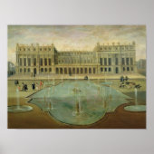 Schloss Versailles vom Garten Poster (Vorne)
