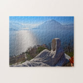 Schloss Vezio - See Como, Italien - Puzzlespiel Puzzle (Horizontal)