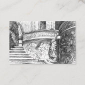 Schloss Visitenkarte (Rückseite)