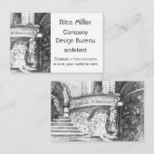 Schloss Visitenkarte (Vorne/Hinten)